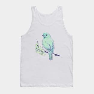 green bird Tank Top